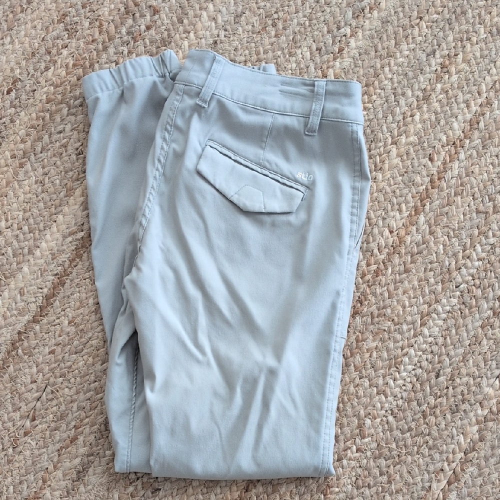 Stio Light Gray Chinos Coburn Jogger
